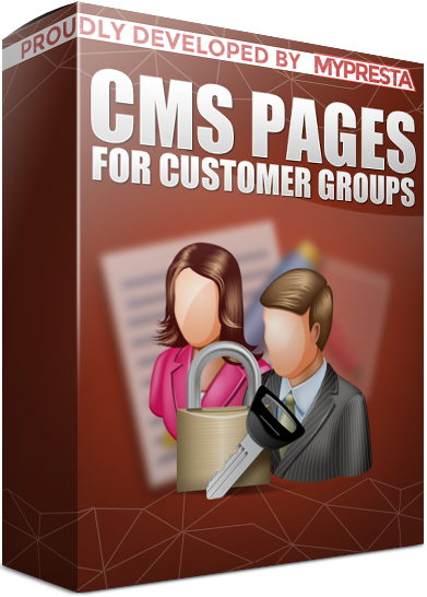 CMS pages for groups of customers