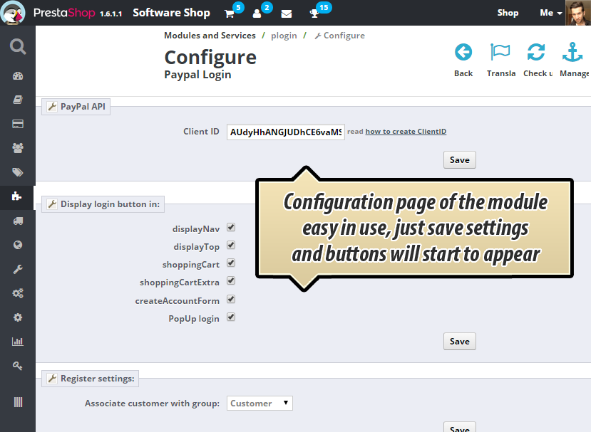 Foto 6: Conexión / inicio de sesión de PayPal