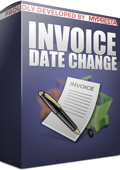 invoice date change in prestashop