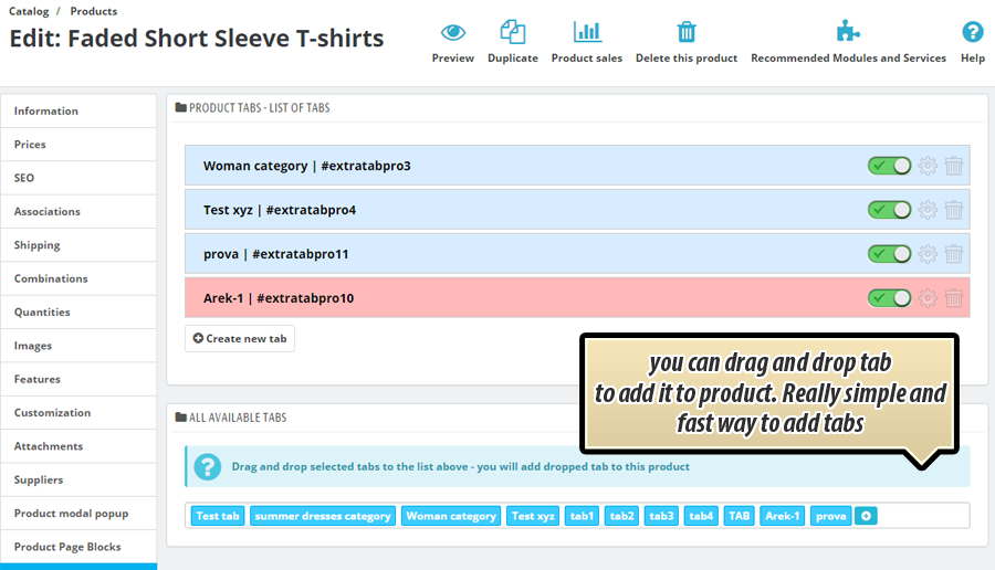 Image 17: Product Extra Tabs Pro