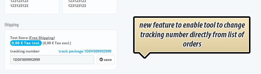 Foto 8: Detalles del pedido de vista previa rápida