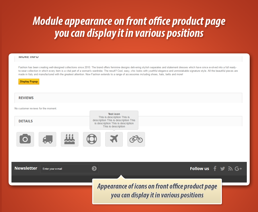 Foto 16: Iconos de etiqueta de producto Pro