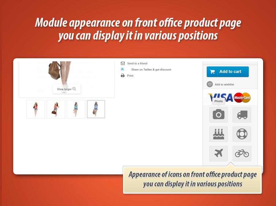Foto 13: Iconos de etiqueta de producto Pro