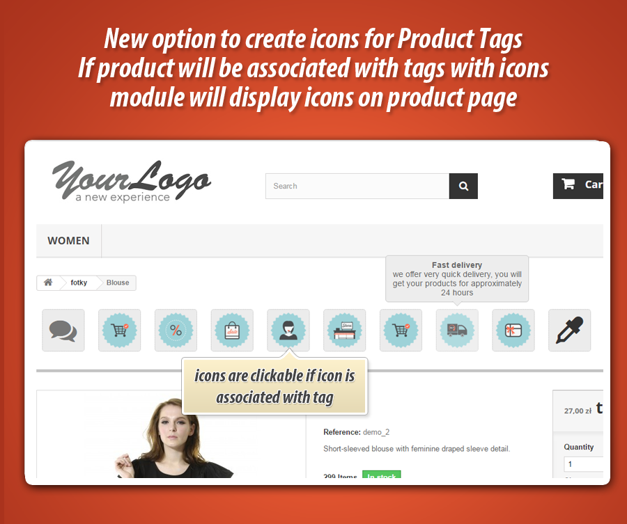 Foto 7: Iconos de etiqueta de producto Pro