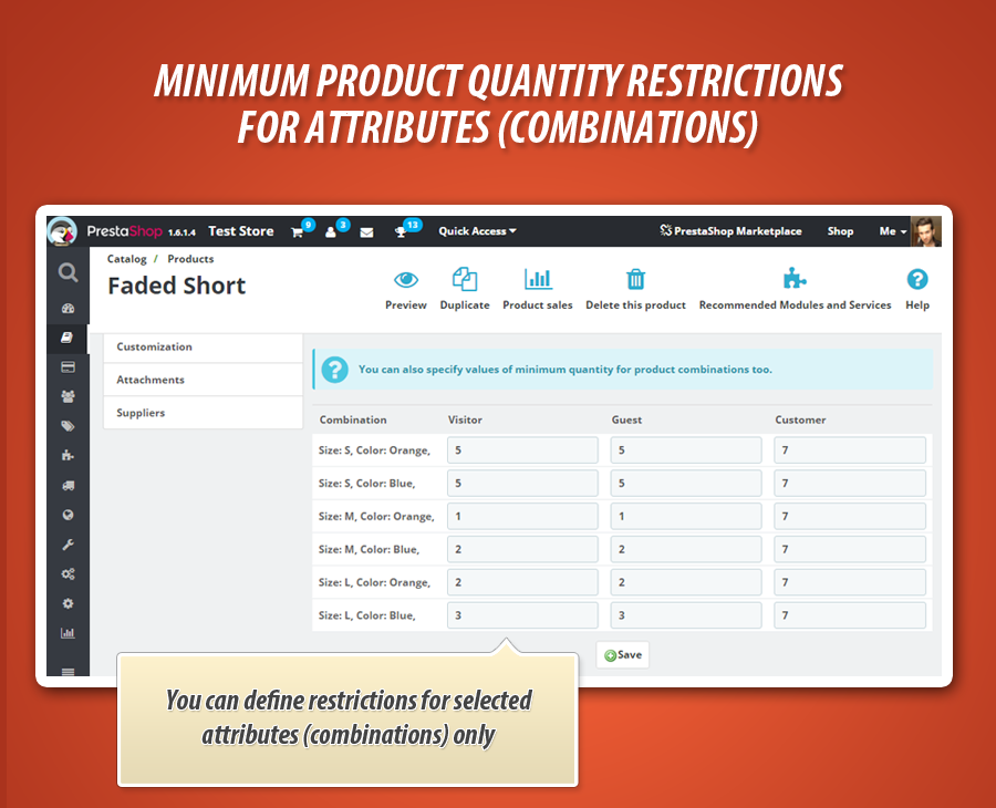 Foto 19: Cantidad mínima de producto