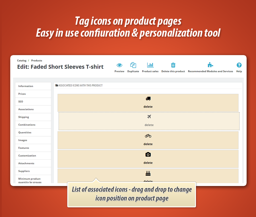 Foto 22: Iconos de etiqueta de producto Pro