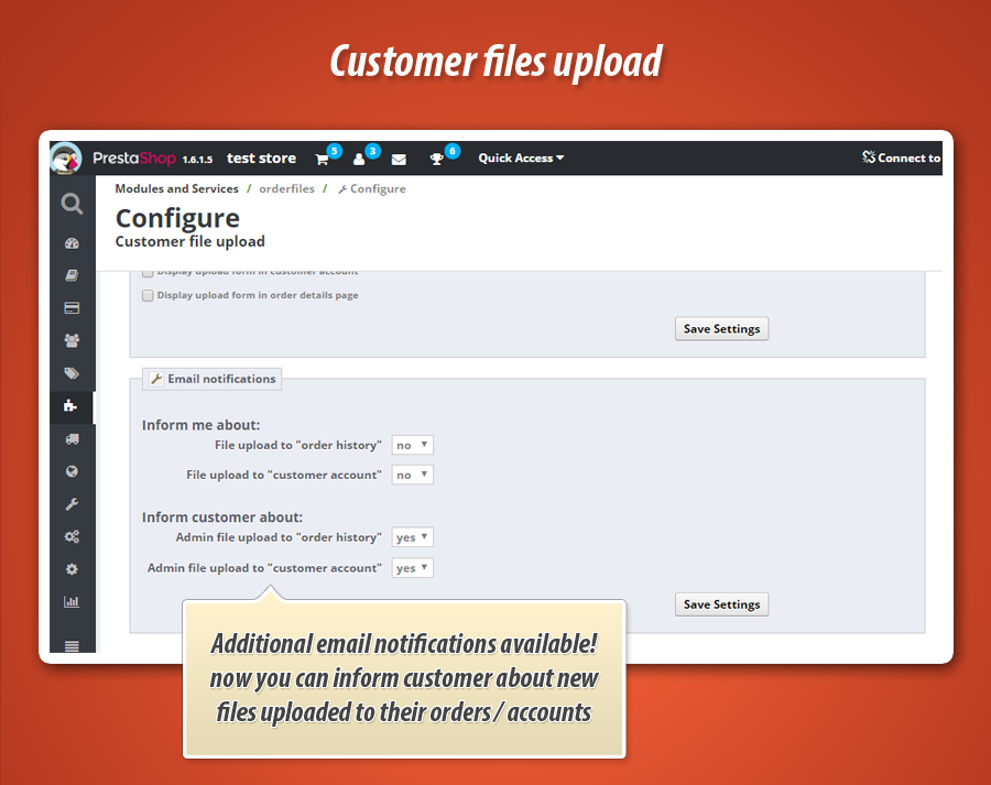 Image 14: Customer Files Upload