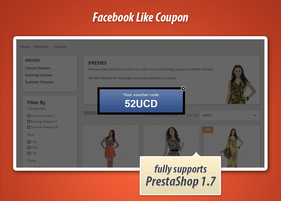 Foto 1: Facebook Like voucher code