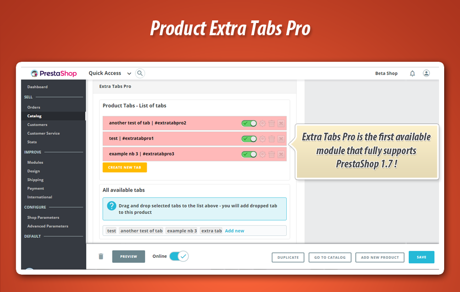 Image 11: Product Extra Tabs Pro