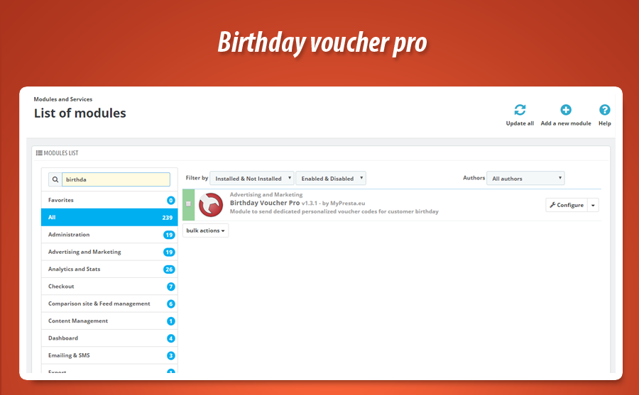 Foto 6: Código de cupón para cumpleaños