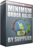 PrestaShop Minimal order value by supplier With this PrestaShop module you can easily define minimal value of products in cart from selected su...