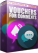 PrestaShop Voucher for product comment This module is a great marketing tool that sends reminders about pending comments for products that customer bought. Module has also feature to send dedicated and unique voucher code for product comment. With advanced voucher personalization tool you can define each aspect of voucher code.