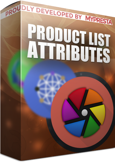 Customization of product list attributes module for PrestaShop