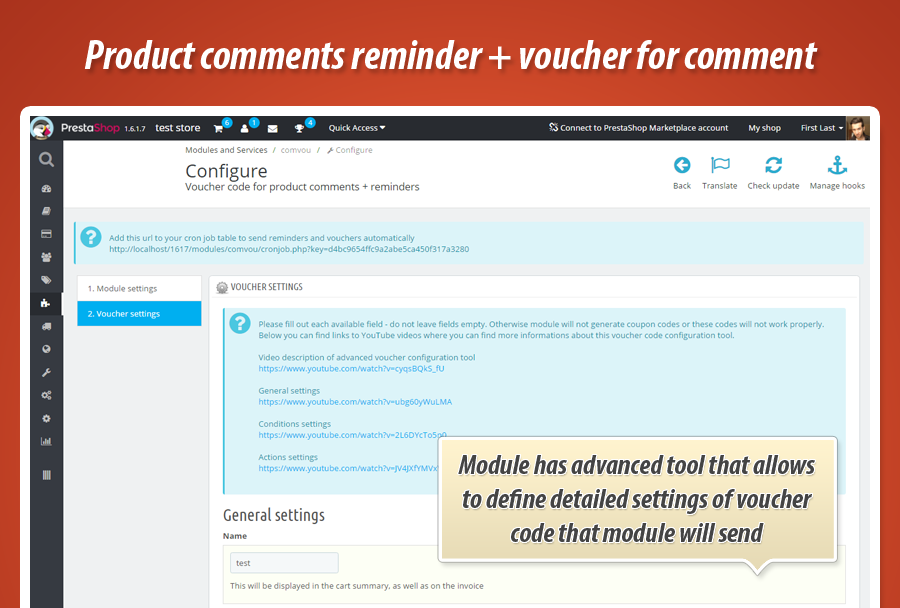 Image 17: Voucher for product comment