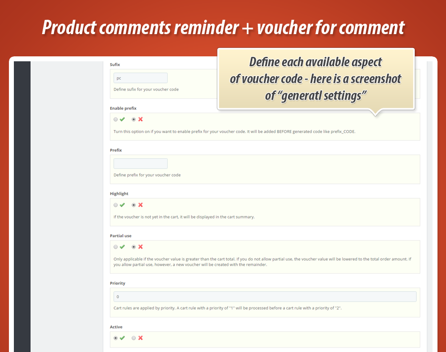 Image 15: Voucher for product comment