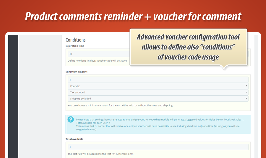 Image 14: Voucher for product comment