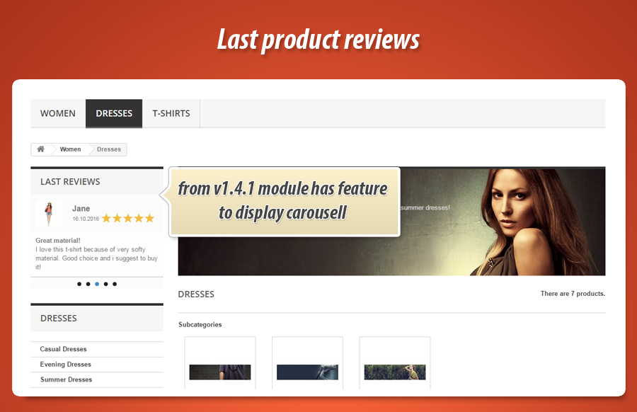 Foto 6: Últimas reseñas de productos