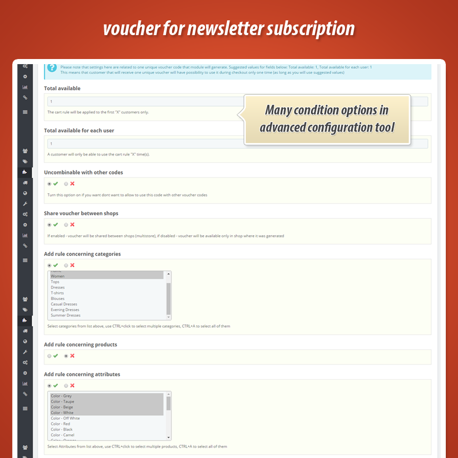 Image 5: Unique voucher for newsletter signup