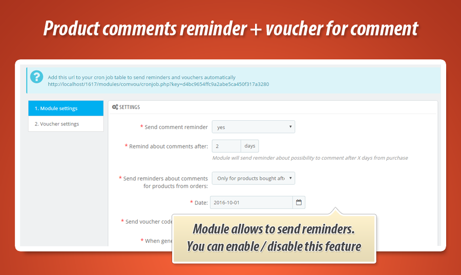 Image 19: Voucher for product comment