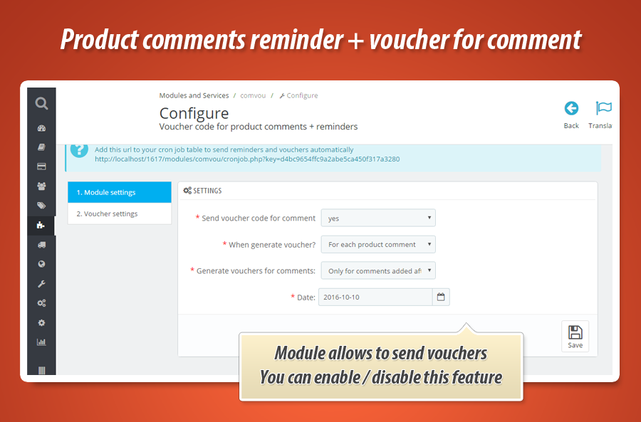 Image 18: Voucher for product comment