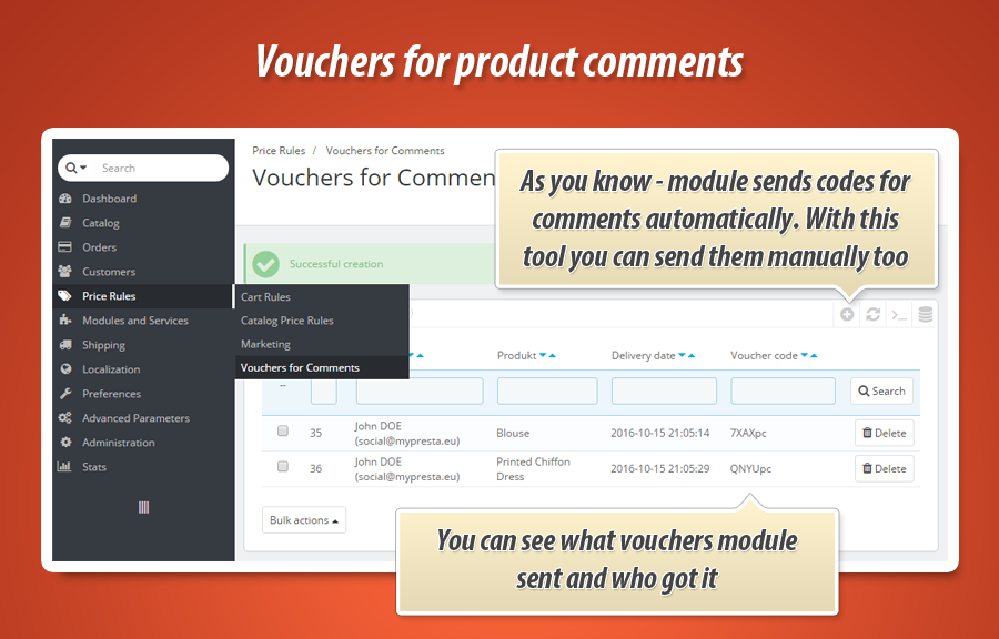 Image 10: Voucher for product comment