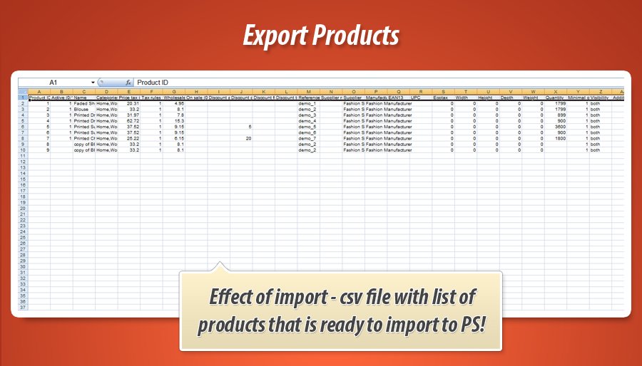 Export i import produktów z PrestaShop 1.6 do PrestaShop 1.7