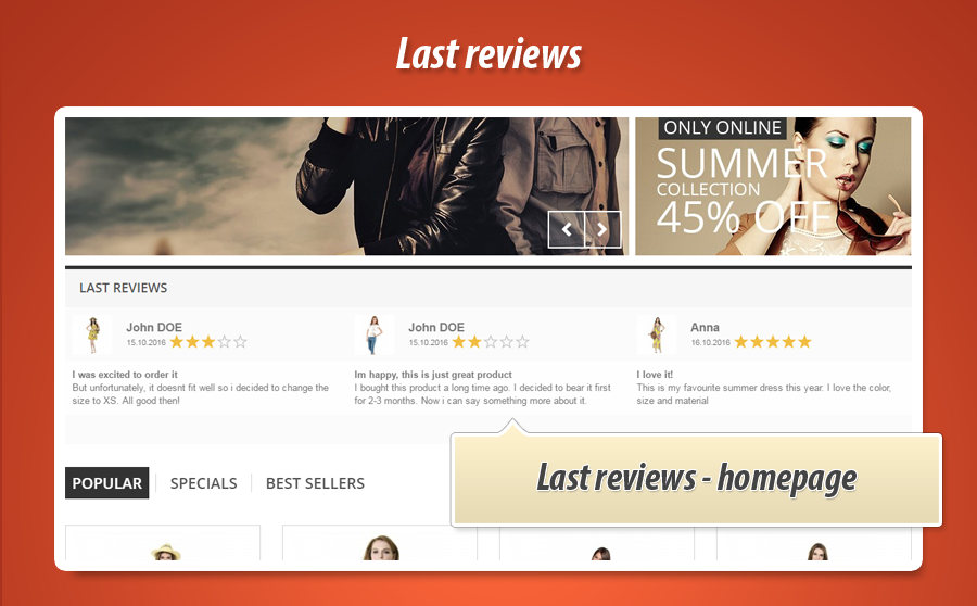 Foto 4: Últimas reseñas de productos