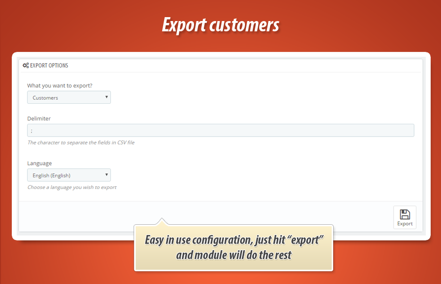 Foto 4: Kunden mit Adresse exportieren