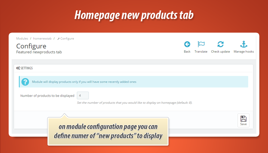 Kuva 2: Uudet tuotteet välilehti