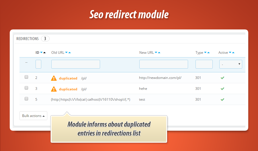 Foto 8: Seo redireccionamientos 301, 302, 303