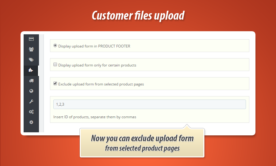 Image 6: Customer Files Upload
