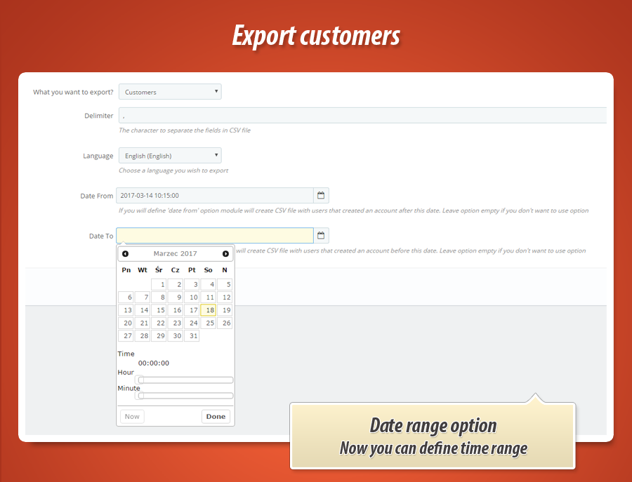 Foto 2: Kunden mit Adresse exportieren