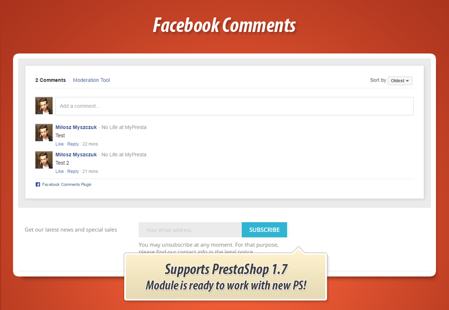 Foto 3: Comentarios de Facebook