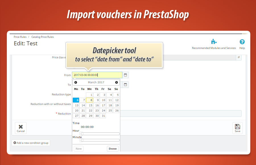 Zdjęcie 2: Import bonów z pliku CSV