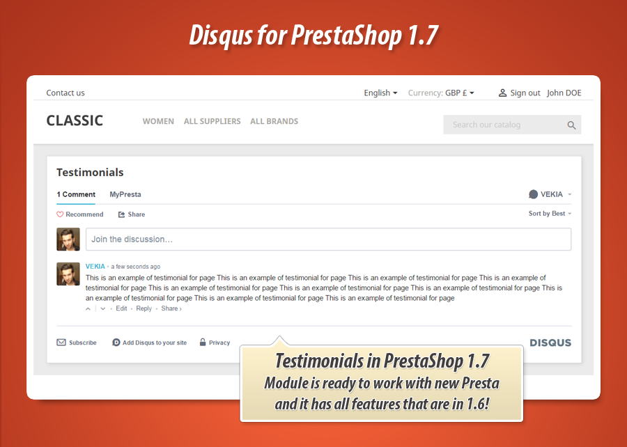 Foto 3: DISQUS Kommentare