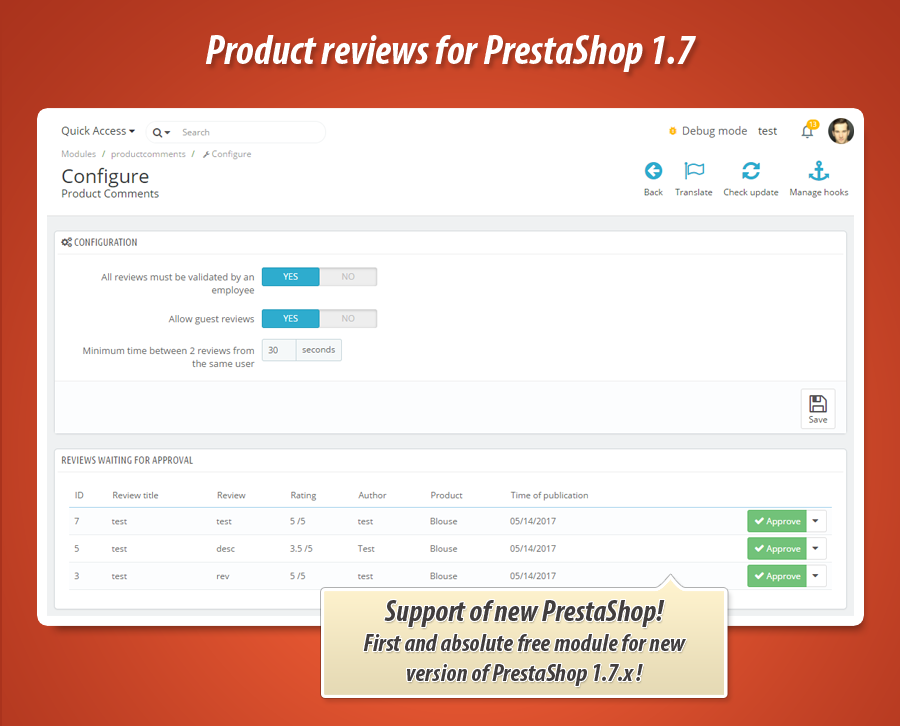 Image 5: Free product reviews (comments)