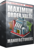 PrestaShop Maximum purchase value by manufacturer Module allows to define maximal accepted value of products from selected manufacturer. If customer w...
