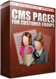 PrestaShop CMS pages for groups This PrestaShop module allows to define visibility of the cms pages for selected customer groups tha...