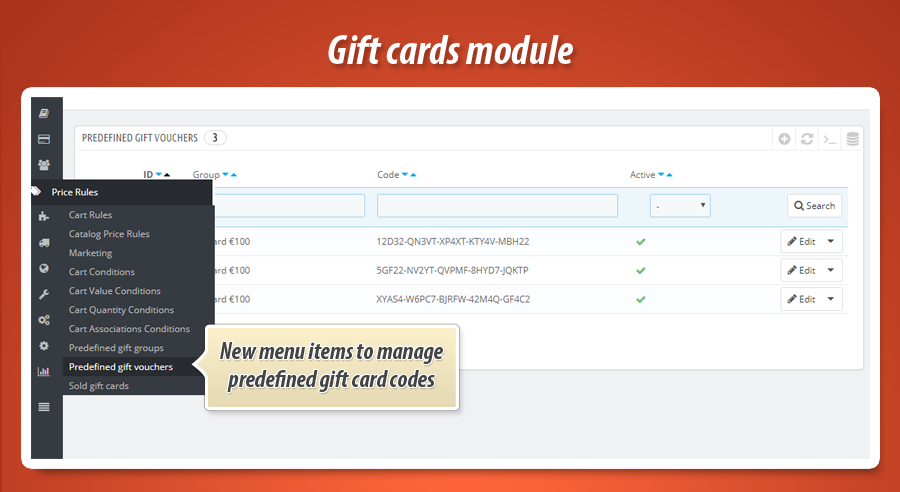 Foto 11: Tarjetas de regalo: vender códigos de cupón