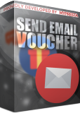 PrestaShop Send email with voucher With this module you (as a shop owner) can generate unique voucher codes and send them by email to d...
