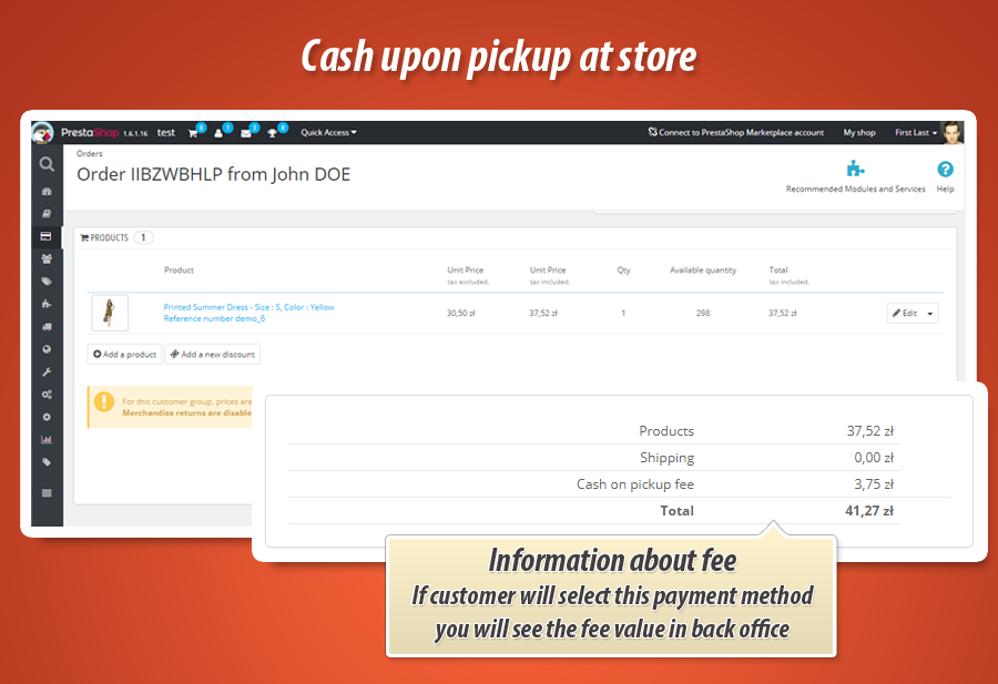 Zdjęcie 10: Płatność przy odbiorze w sklepie (+dopłata)