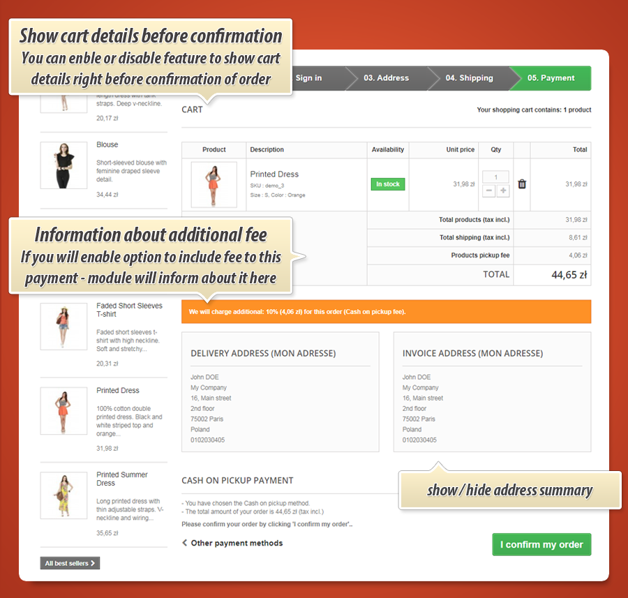 Zdjęcie 12: Płatność przy odbiorze w sklepie (+dopłata)