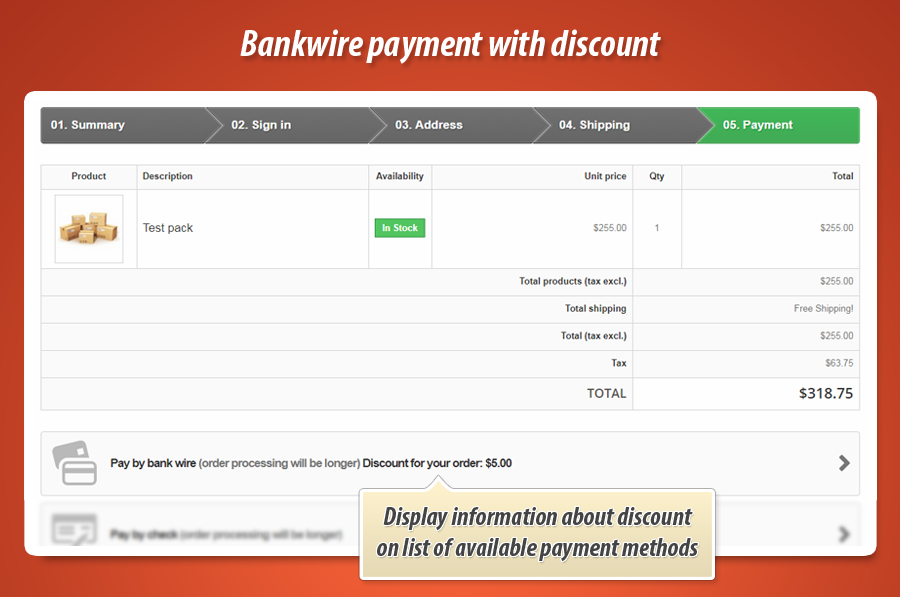 Zdjęcie 13: Zniżka przy płatności przelewem