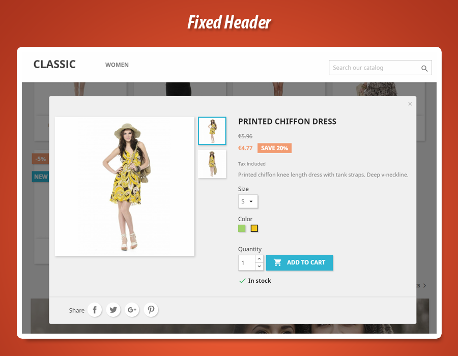 Foto 1: Vaste plakkerige koptekst