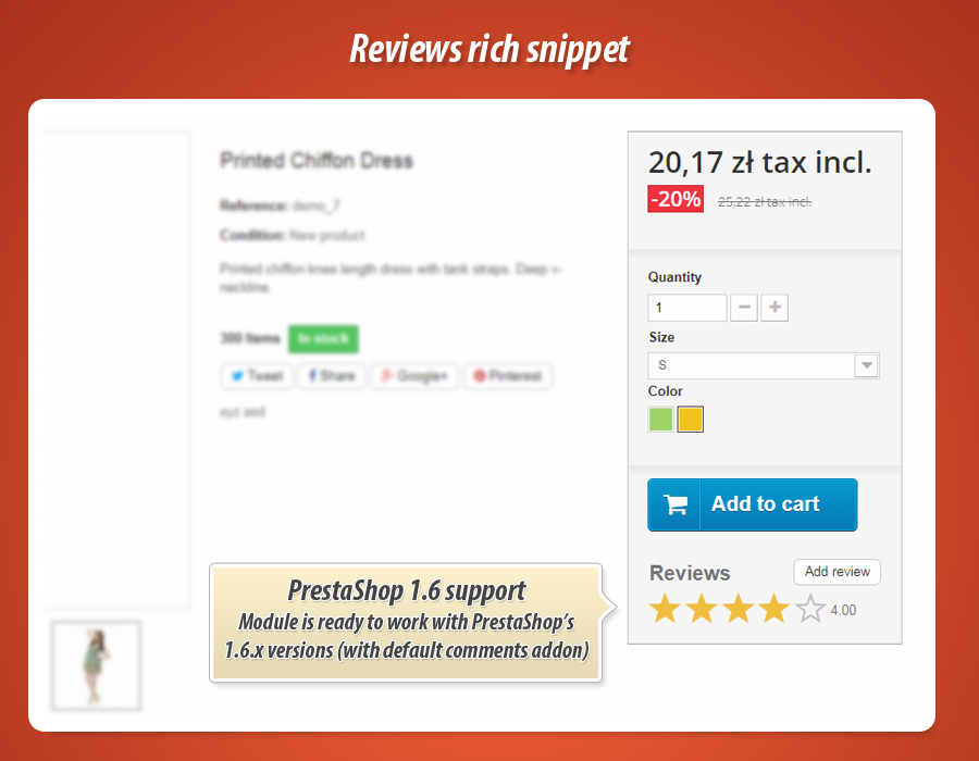 Image 2: Product Comments - Reviews rich snippet
