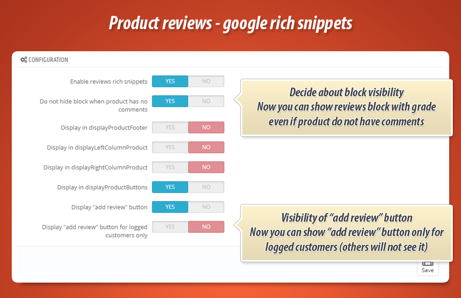 Image 1: Product Comments - Reviews rich snippet