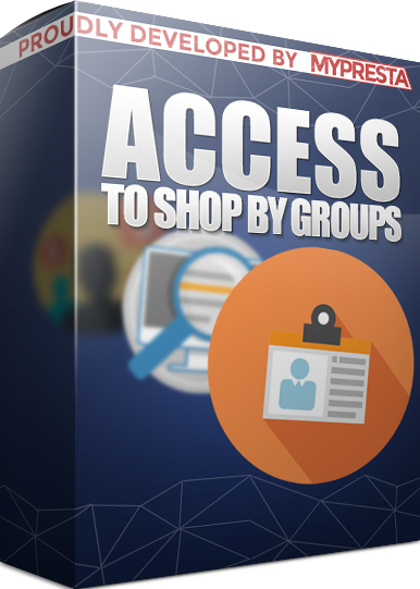 Access to shop by groups private shop