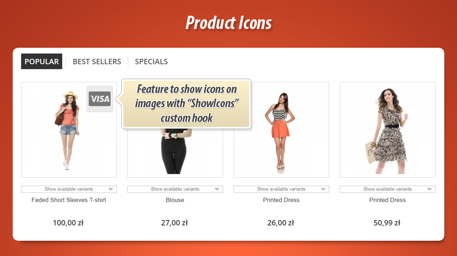 Foto 4: Iconos de etiqueta de producto Pro