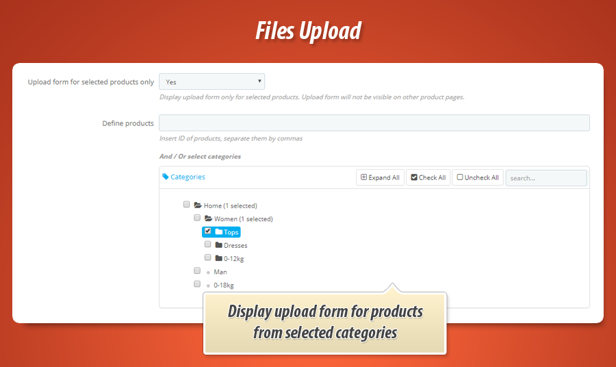 Image 3: Customer Files Upload