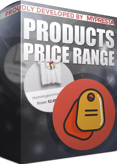 product price range from to